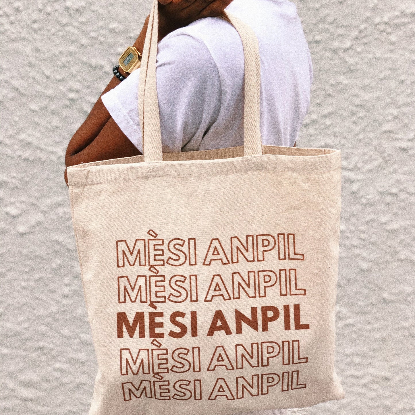 Mèsi Anpil Tote Bag