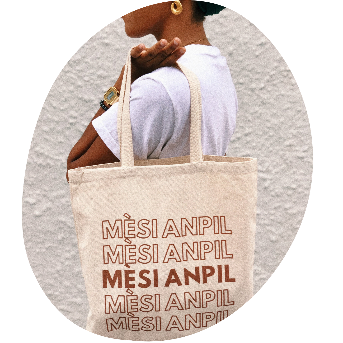 Mèsi Anpil Tote Bag